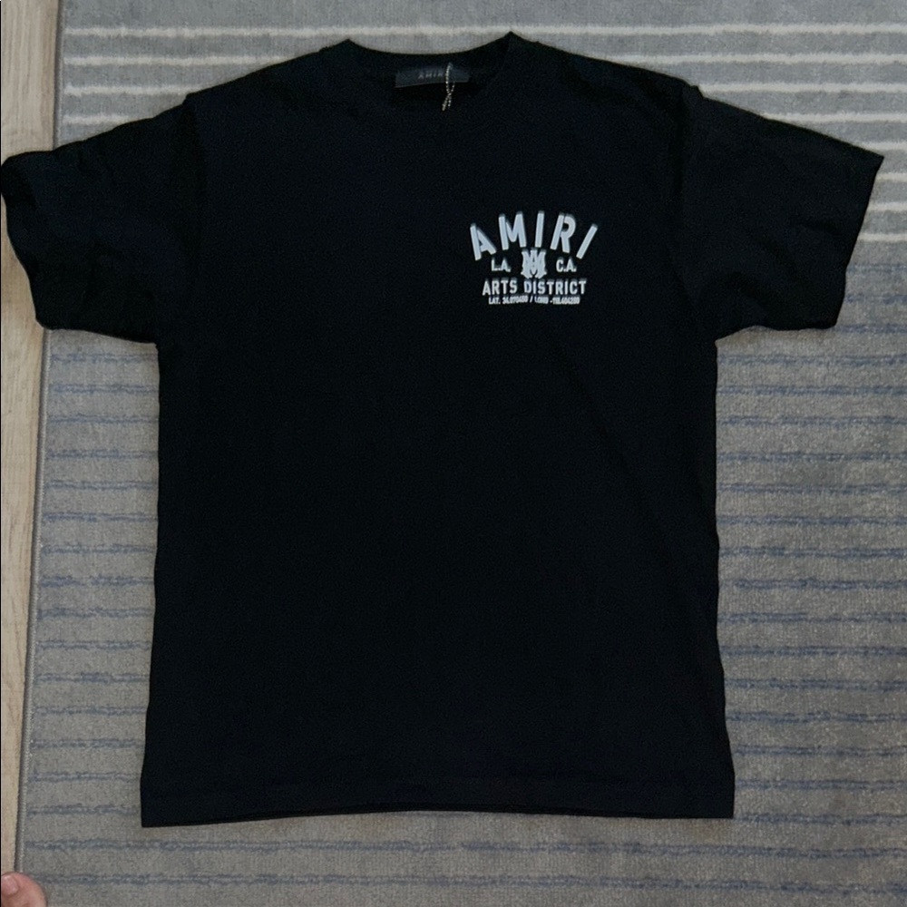 Amiri Black Graphic T-Shirt